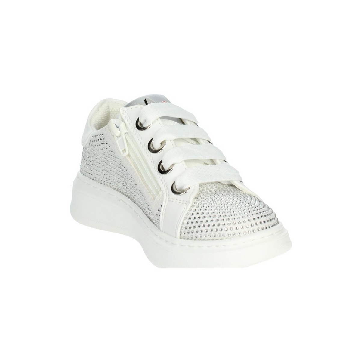 Chaussures Fille Baskets basses Asso AG-14523 Blanc