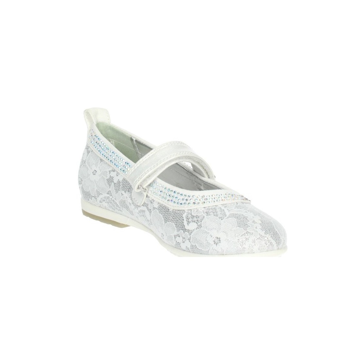 Chaussures Fille Ballerines / babies Asso AG-14502 Blanc