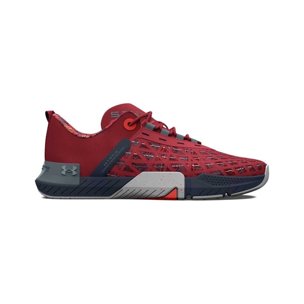 Chaussures Homme Baskets basses Under Armour Tribase Reign 5 Rouge