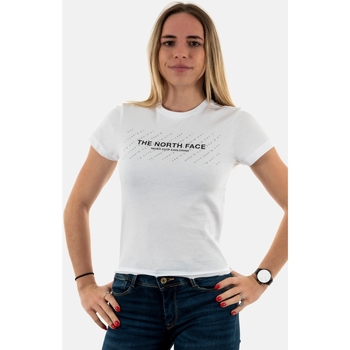 Vêtements Femme T-shirts manches courtes The North Face 0a826i Blanc