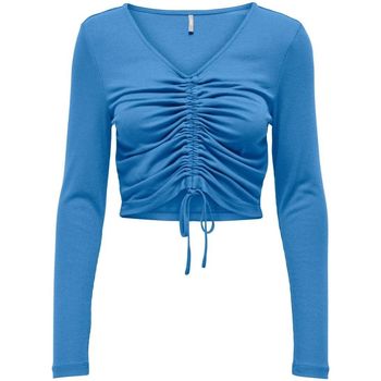 Vêtements Femme Débardeurs / T-shirts sans manche Only 15252040 SHIA-PROVENCE Bleu