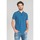 Vêtements Homme T-shirts & Polos Le Temps des Cerises Polo mota bleu pétrole Bleu