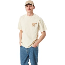 Vêtements Homme T-shirts manches courtes Minimum T-shirt  Zaden 9556 Blanc