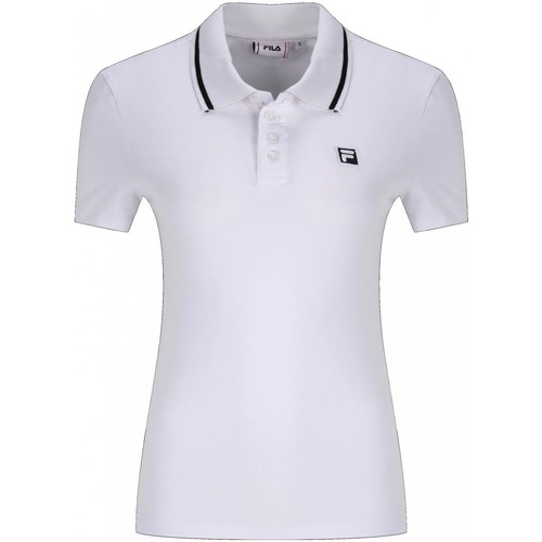 Vêtements Femme T-shirts & Polos Fila Polo  BERNBURG Femme Blanc