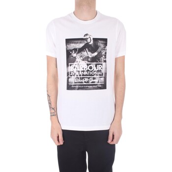Vêtements Homme T-shirts Til courtes Barbour MTS1136 Blanc