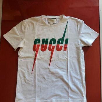 Vêtements Homme T-shirts manches courtes Gucci Gucci T-shirt Beige