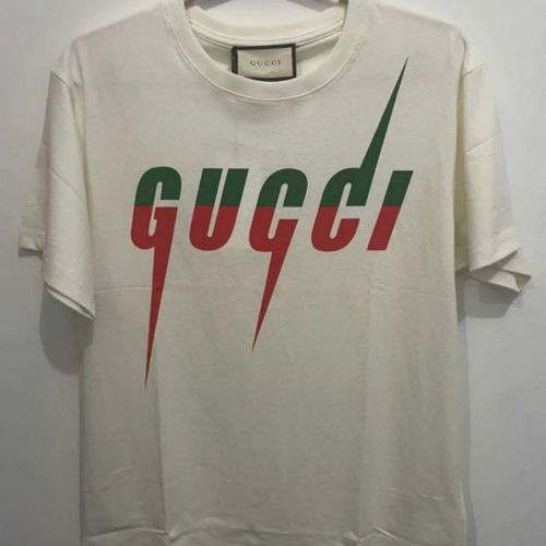Vêtements Homme GUCCI KIDS 586239XWAEV 1078 Gucci Gucci Blade T-shirt Beige
