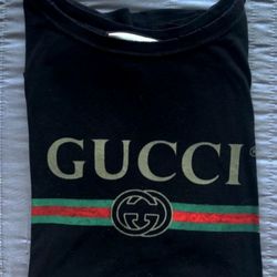 Vêtements print T-shirts manches courtes Gucci Maillot Gucci Noir