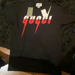 Vêtements jacket T-shirts manches courtes Gucci T-shirt Gucci Noir