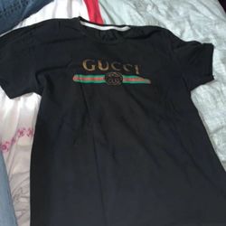 Vêtements Homme T-shirts manches courtes Gucci nike T-shirt Gucci nike taille M Noir