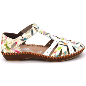 Chaussures Femme Sandales et Nu-pieds Rieker m1650-91 Multicolore
