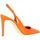 Chaussures Femme Escarpins Giancarlo Escarpins cuir Orange