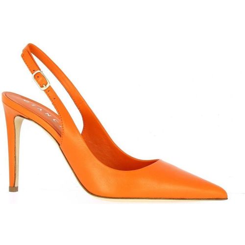 Chaussures Femme Escarpins Giancarlo Escarpins cuir Orange