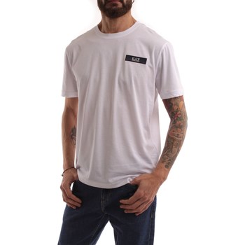 Vêtements Homme T-shirts manches courtes Emporio Armani EA7 3RPT29 Blanc