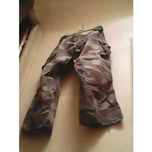 Vêtements Homme Pantalons slim-cut Sans marque Pantalon militaire treillis T L Multicolore