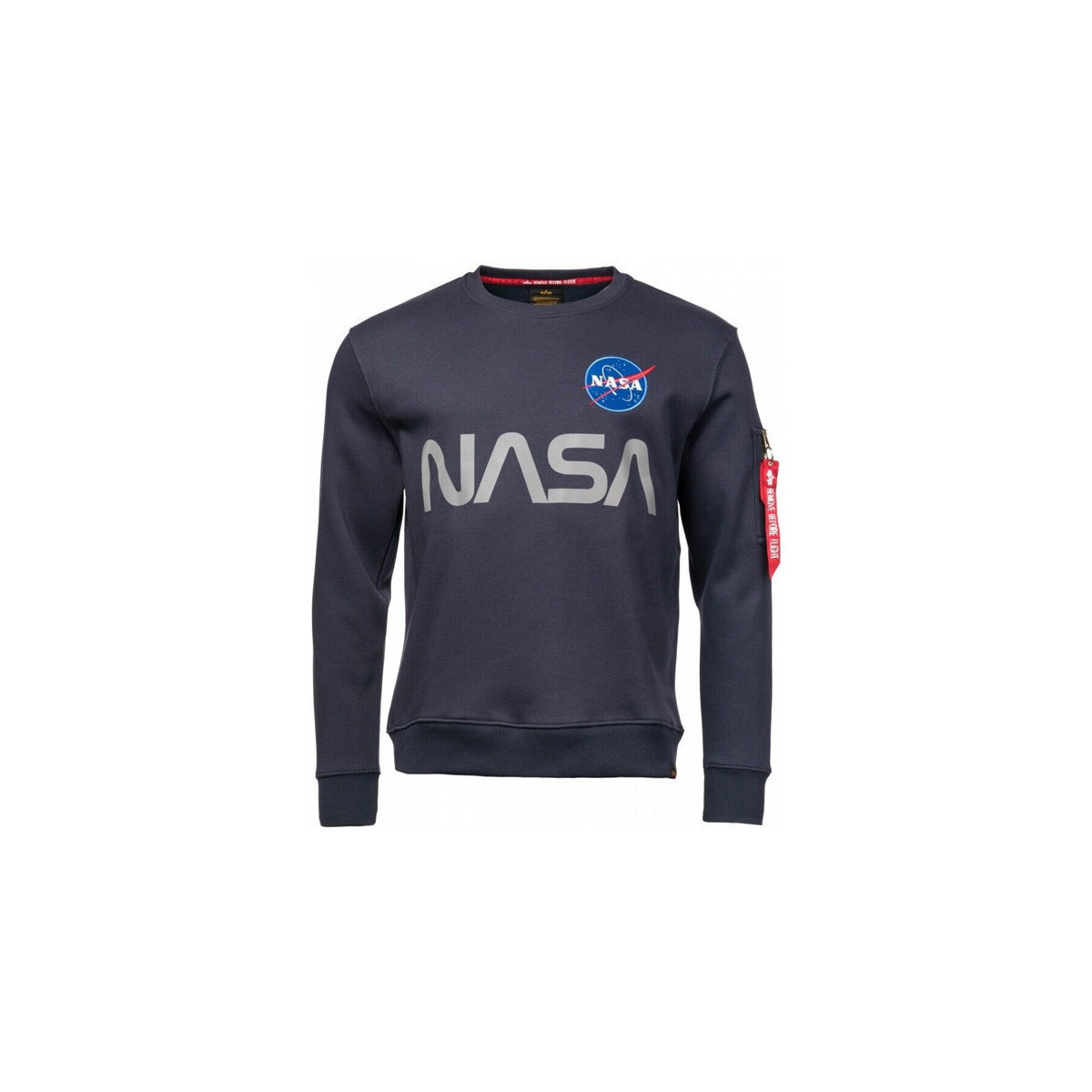 Vêtements Homme Sweats Alpha NASA REFLECTIVE Bleu