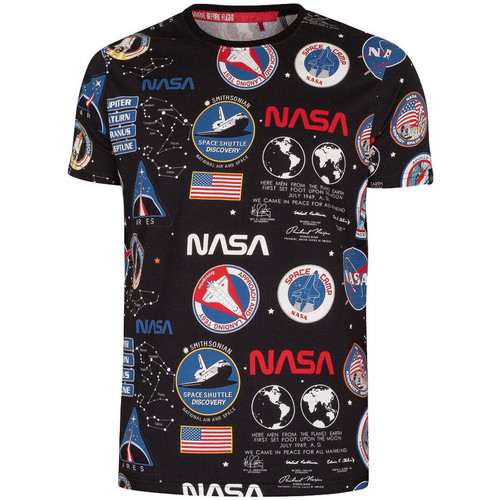 Vêtements Homme U.S Polo Assn Alpha NASA AOP Noir