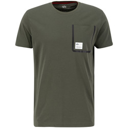 Vêtements Homme T-shirts & Polos Alpha LABEL POCKET Vert