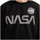 Vêtements Homme Sweats Alpha NASA REFLECTIVE Noir