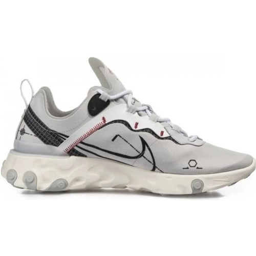 Chaussures Homme Baskets basses Nike React Element 55 Gris