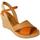 Chaussures Femme Sandales et Nu-pieds Casteller  Orange