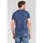 Vêtements Homme T-shirts & Polos Le Temps des Cerises T-shirt t-shirt conit à motif feuilles Bleu