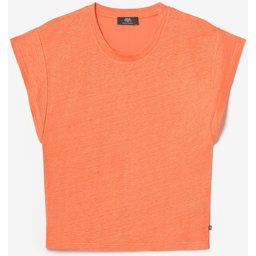 Vêtements Femme T-shirts & Polos Robe Longue Gana Kakiises Top overs orange corail Rose