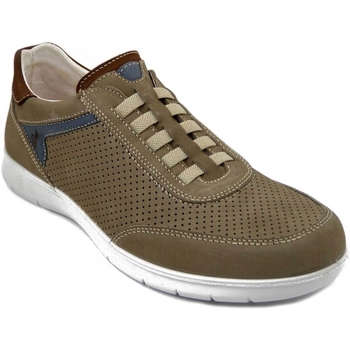 Chaussures Homme Baskets mode Luisetti Homme Chaussures, Sneakers, Nubuck-33807 Beige