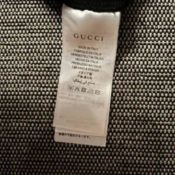 Gucci T-shirt with Gucci Blade print Size M Noir