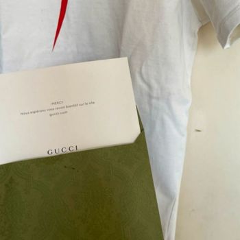 Gucci gucci T-shirts Taille L Blanc