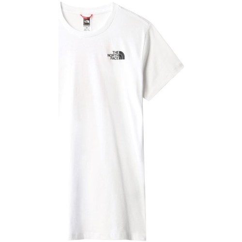 Vêtements Femme T-shirts manches courtes The North Face Red Box Tee Blanc