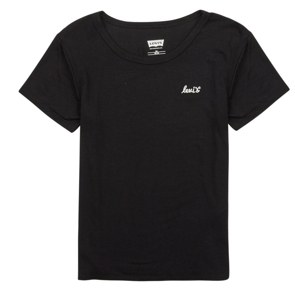 Vêtements Fille T-shirts manches denim Levi's LVG HER FAVORITE TEE Noir
