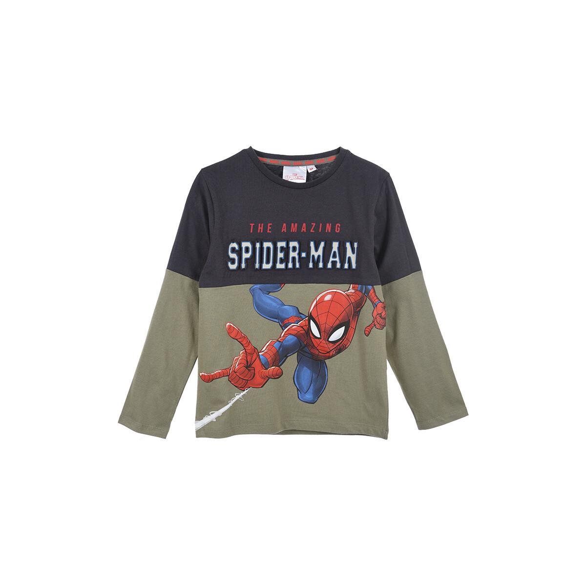 Vêtements Garçon Add a funky style to your everyday look wearing ™ Summer Time Pullover Hoodie  T SHIRT ADV SPIDERMAN Gris