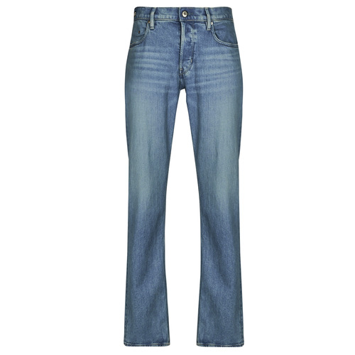 Vêtements Homme logo-patch Jeans droit G-Star Raw MOSA STRAIGHT Midblue