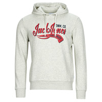 Vêtements Homme Sweats Jack & Jones JJELOGO SWEAT HOOD 2 COL 23/24 Gris