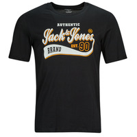 Vêtements Homme T-shirts manches courtes Jack & Jones JJELOGO TEE SS O-NECK 2 COL AW23 SN Noir