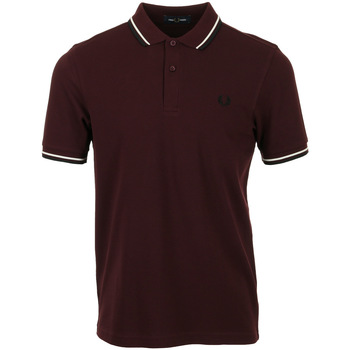 Vêtements Homme T-shirts & Polos Fred Perry Twin Tipped Shirt Rouge