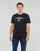 Vêtements Homme T-shirts manches courtes Calvin Klein Jeans VARSITY CURVE LOGO T-SHIRT Noir