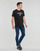Vêtements Homme T-shirts manches courtes Calvin Klein Jeans VARSITY CURVE LOGO T-SHIRT Noir