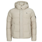 Calvin Klein logo patch hooded jacket