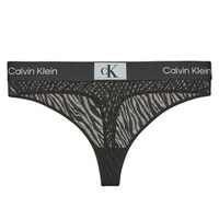 Sous-vêtements Femme Strings Calvin Klein Jeans MODERN THONG Noir