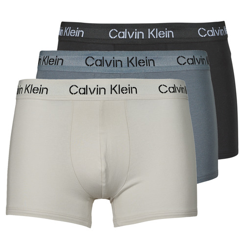 Sous-vêtements Homme Boxers Calvin Klein Jeans TRUNK X3 Noir / Gris / Bleu