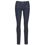 Straight-cut jeans Five-pocket style Buttoned zipper closure Belt loops Straight cut