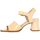 Chaussures Femme Sandales et Nu-pieds Reqin's Nu pieds cuir vernis  nude Rose