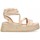 Chaussures Femme Sandales et Nu-pieds Etika 69788 Beige