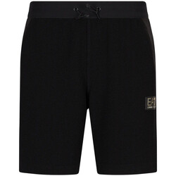 Vêtements cotton Shorts / Bermudas Ea7 Emporio Armani Short Noir