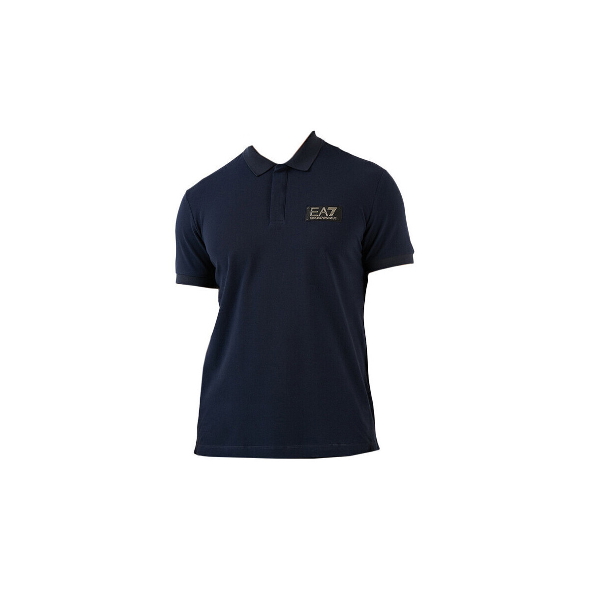 Vêtements Homme T-shirts & Polos Giorgio Armani jakke med lammeskindsdetalje Polo Bleu