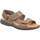 Chaussures Homme Sandales sport Rieker tabak casual open sandals Marron