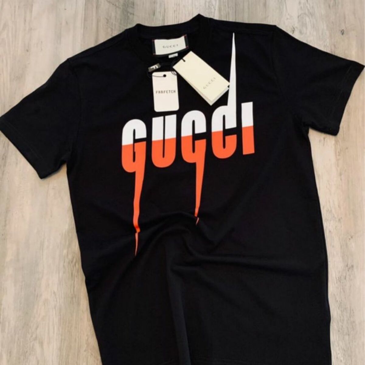 Vêtements Homme T-shirts manches courtes and Gucci T-Shirt and Gucci Blade Noir
