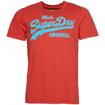 Vêtements Homme T-shirts & Polos Superdry Vintage vl neon Rouge